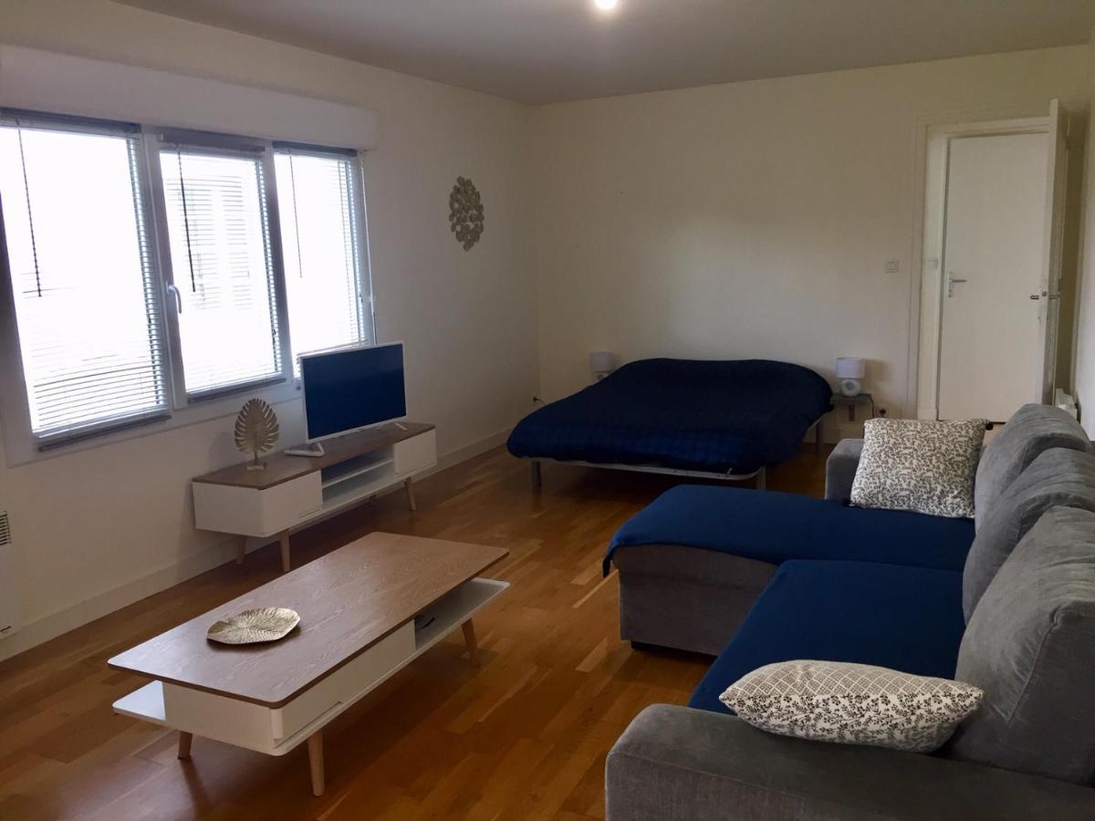 T1 Bis Proche Du Centre Avec Terrasse Apartman Saint-Brieuc Kültér fotó